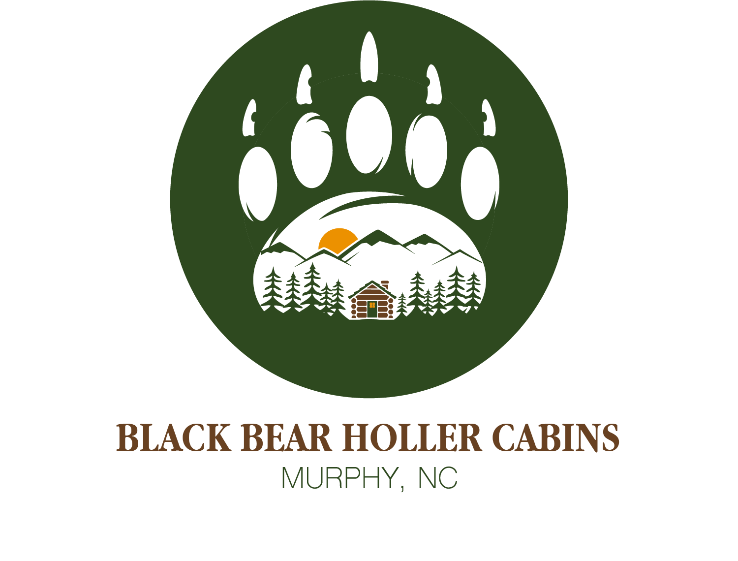 Black Bear Holler Logo