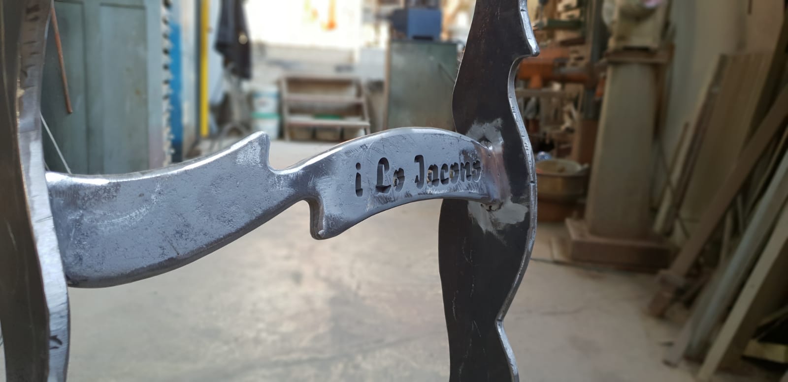 ringhiera scala in ferro battuto