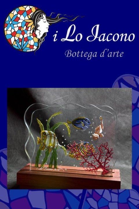 complementi d'arredo in vetro realizzati a mano