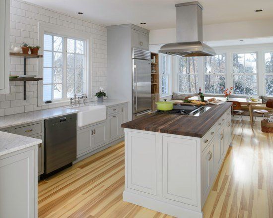 North Hampton Custom Painted Gray Kitchen Project