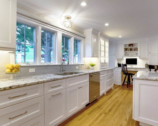 White and bright Kitchen Remodel