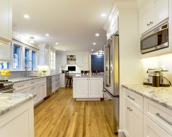 White and bright Kitchen Remodel