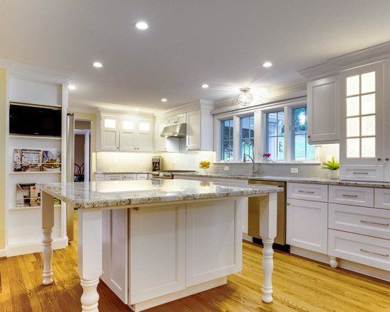 White and bright Kitchen Remodel