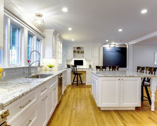 White and bright Kitchen Remodel
