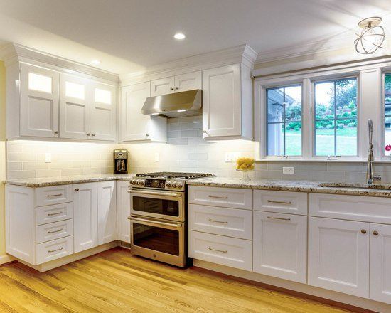 White and bright Kitchen Remodel