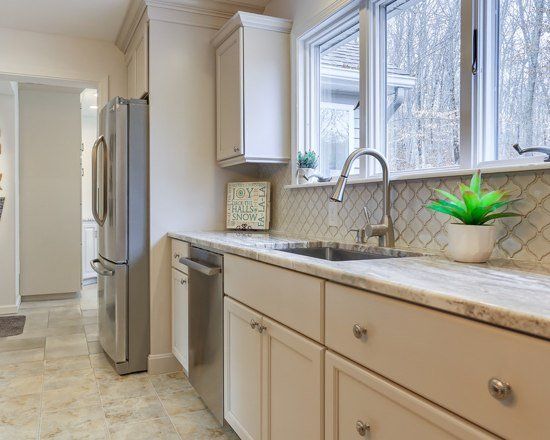 Walnut Island Kitchen