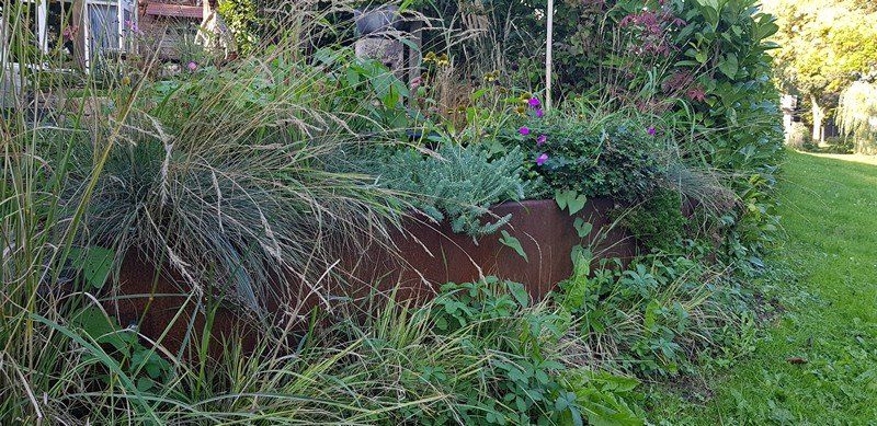 Borders en Plantenbakken  cortenstaal