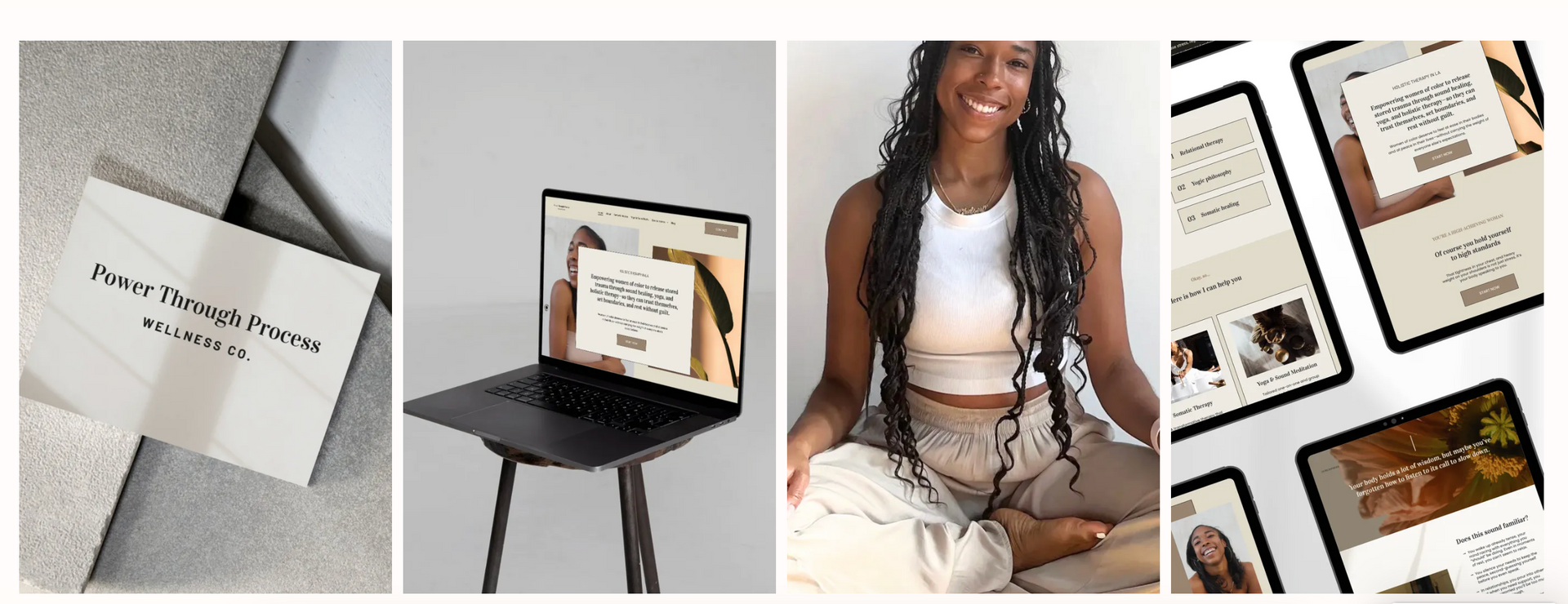 website for holistic therapist