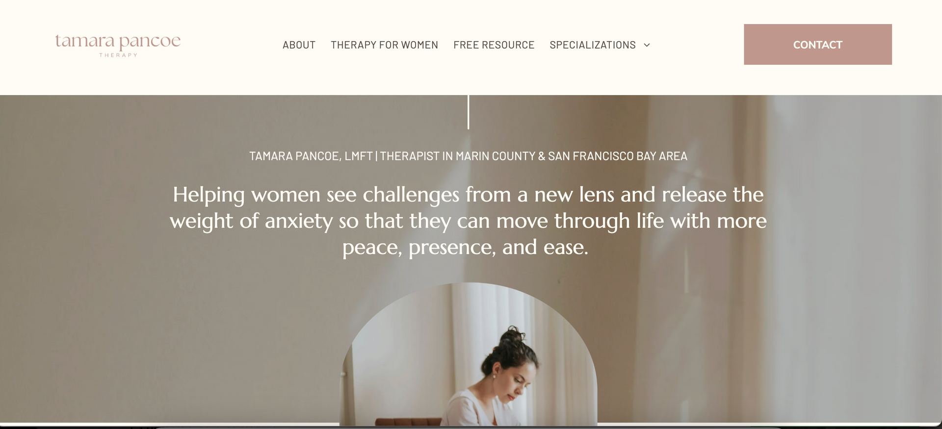 website for therapy for women