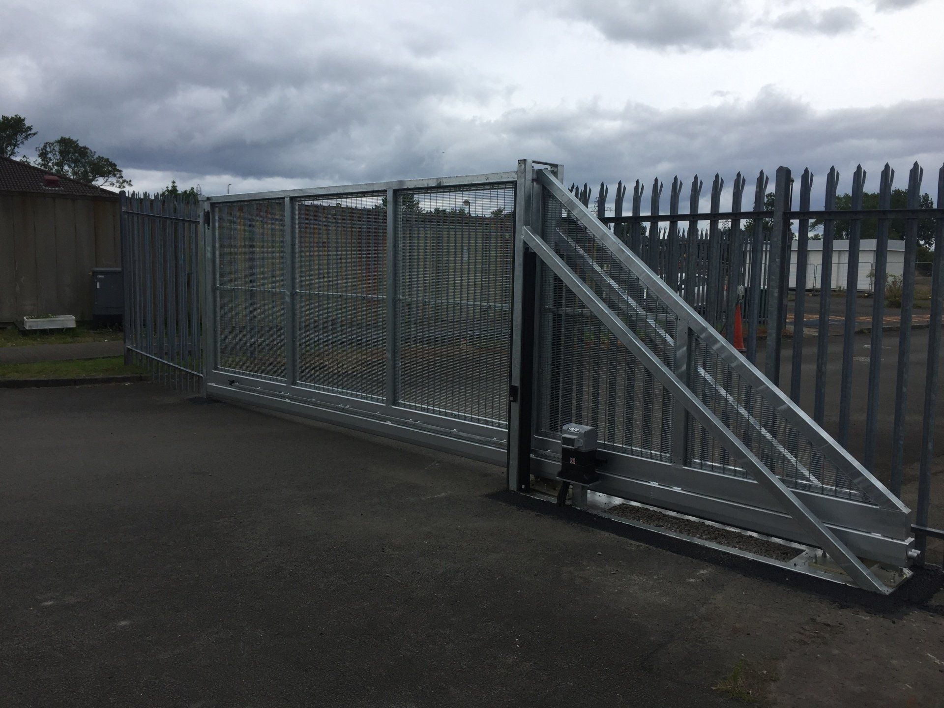 New Cantilever Gate installation in Johnstone
