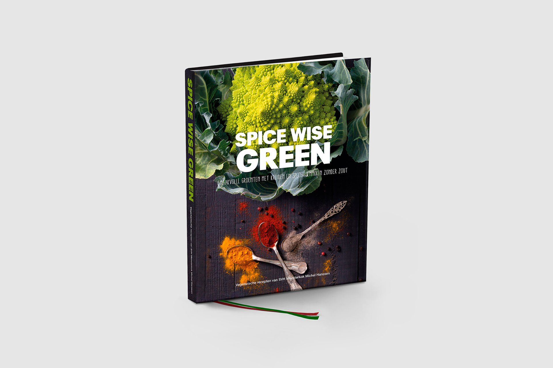 Omslag kookboek Spice Wise Green