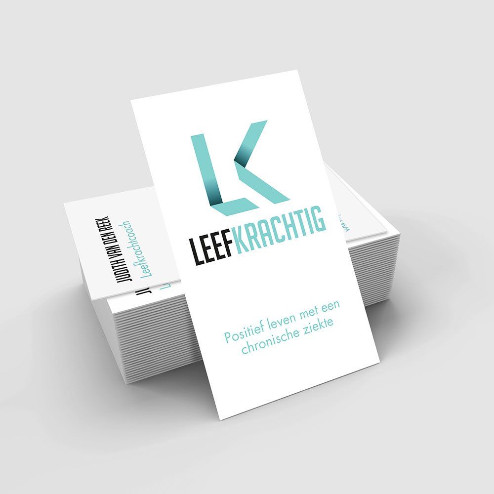 Logo Leef Krachtig, Judith van den Reek