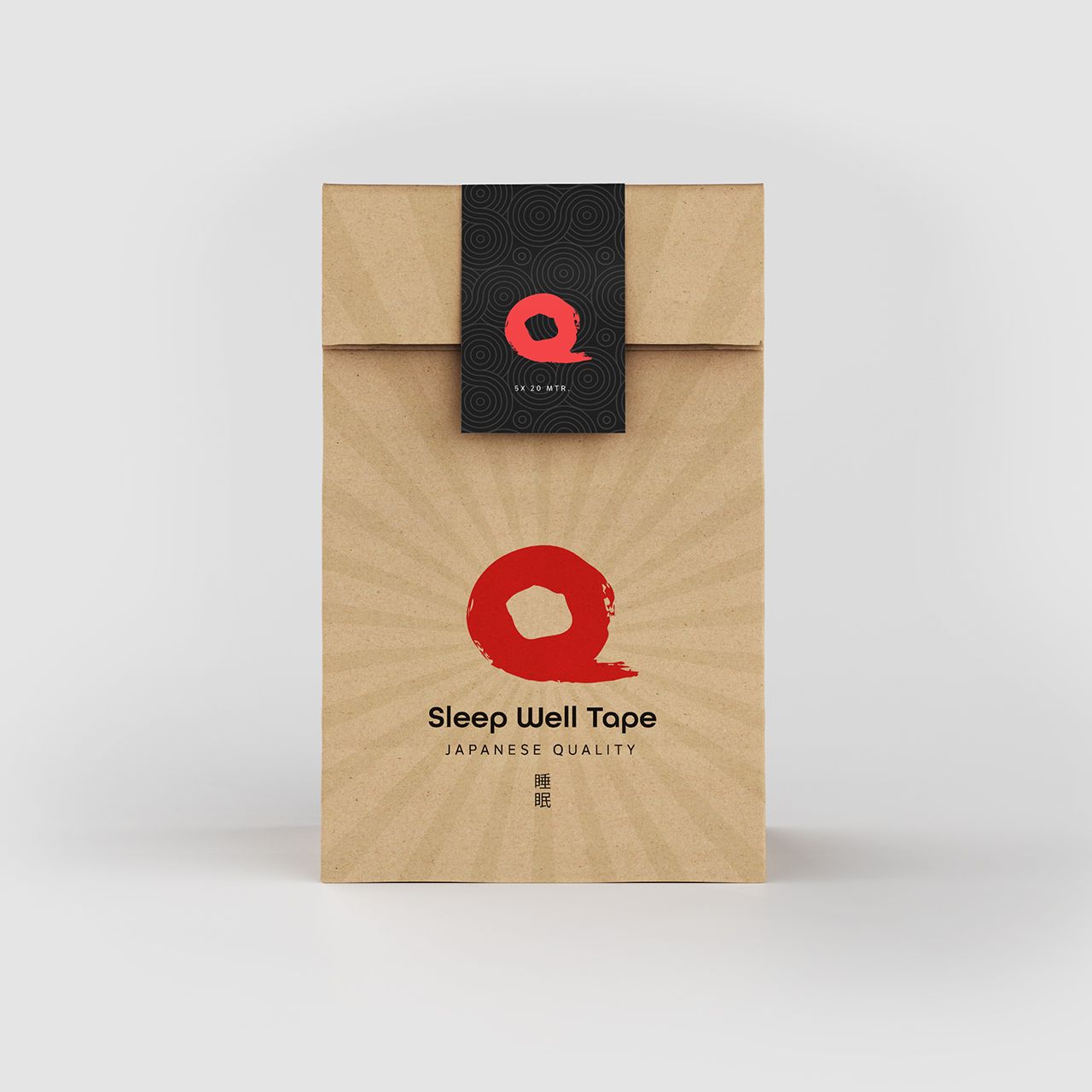 Logo Sleep Well Tape.