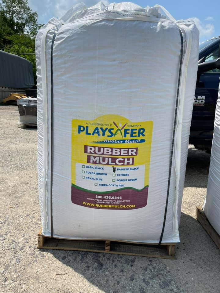 Black Rubber Mulch