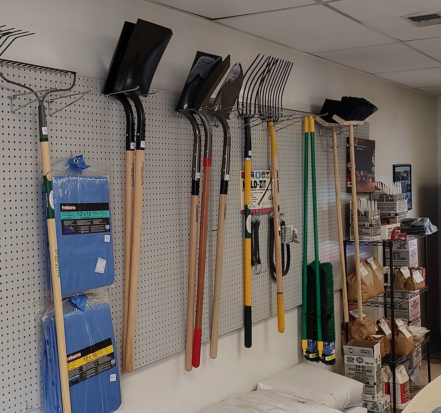 Landscaping supplies