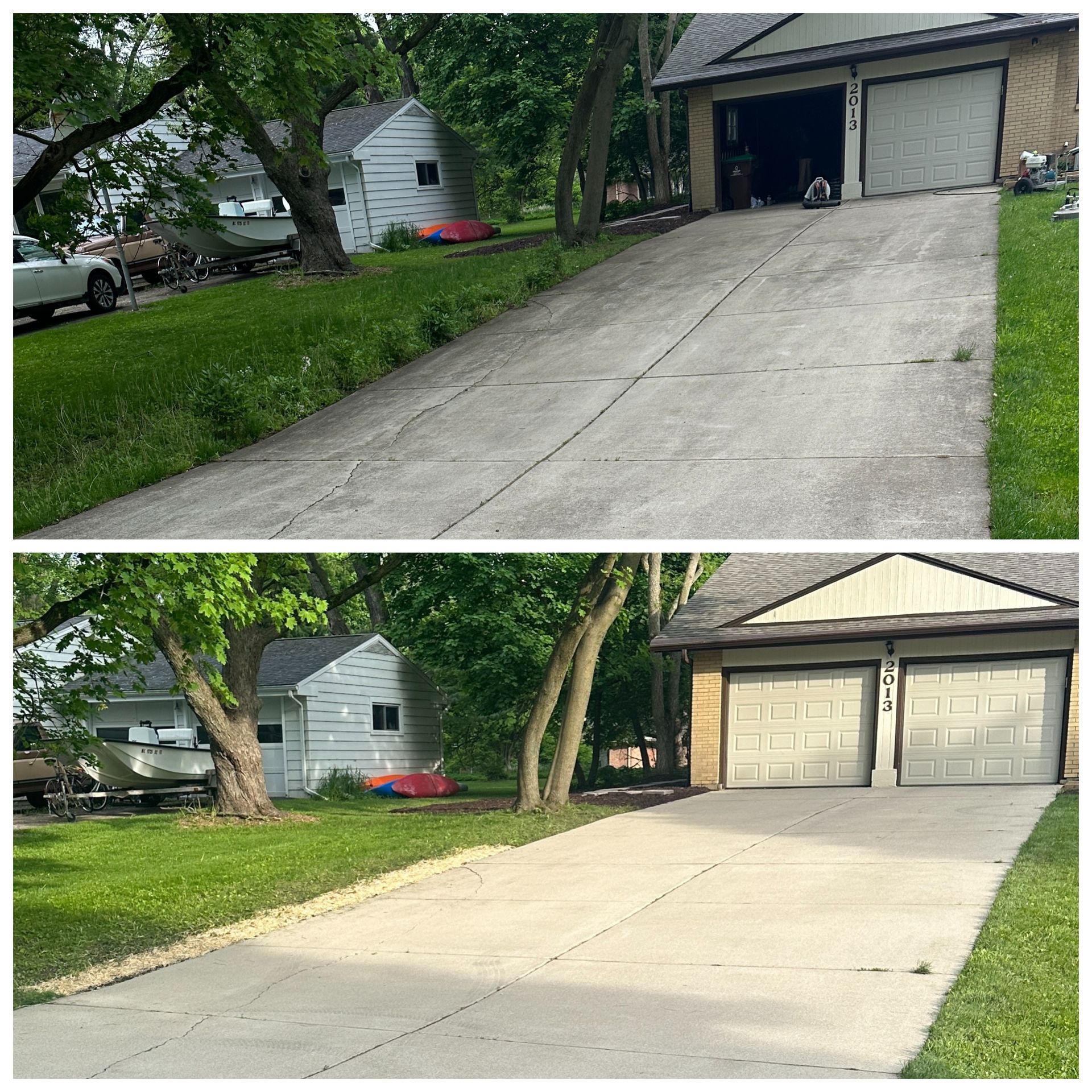 Driveway wash in Okemos, MI