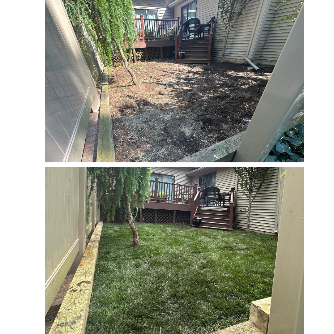 Sod installation in East Lansing, MI