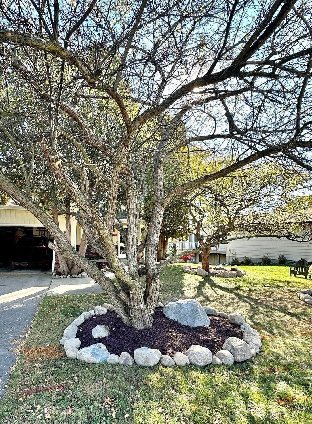 Stone install in Haslett, MI