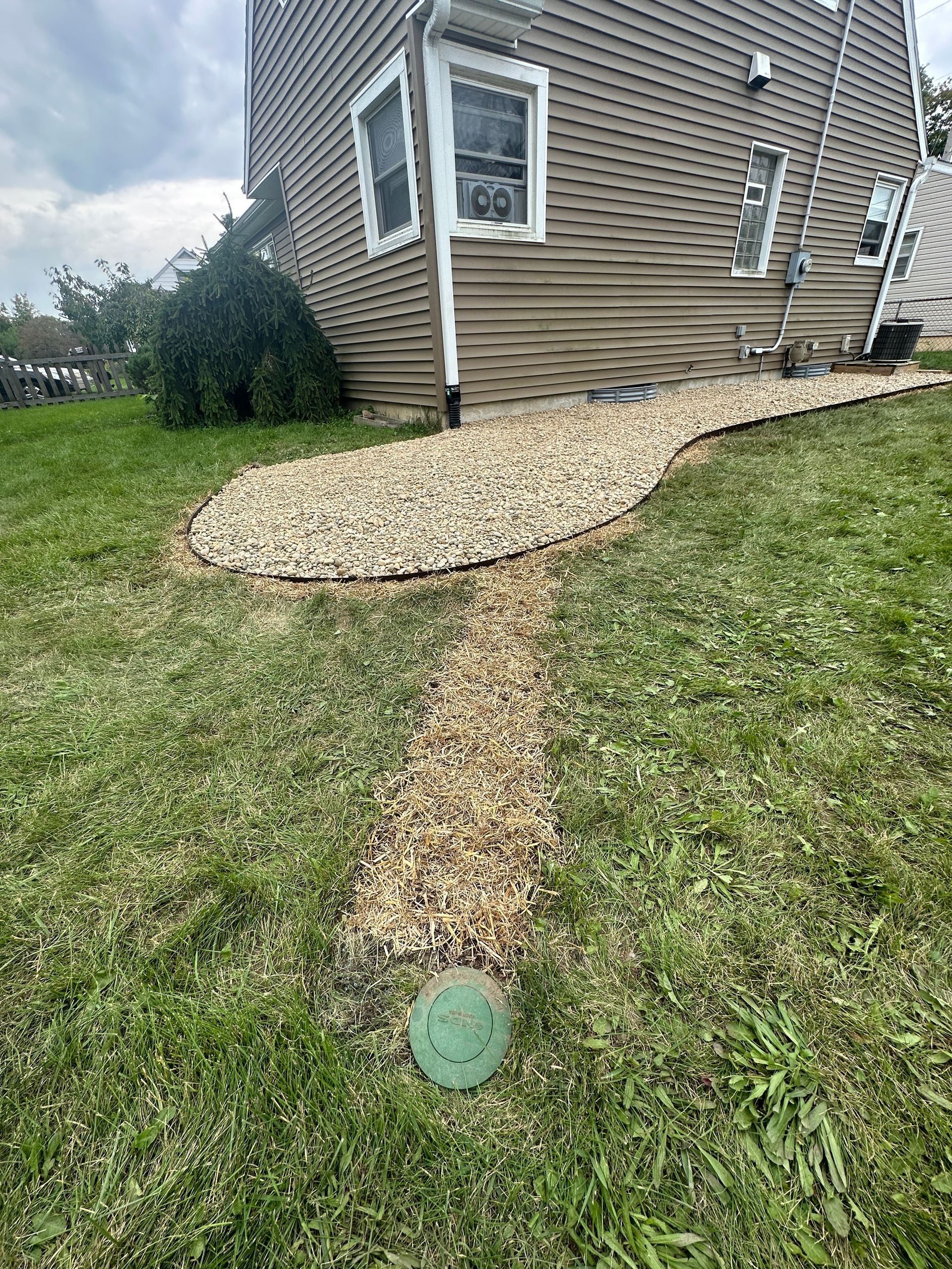 Downspout drain in Greater Lansing, MI