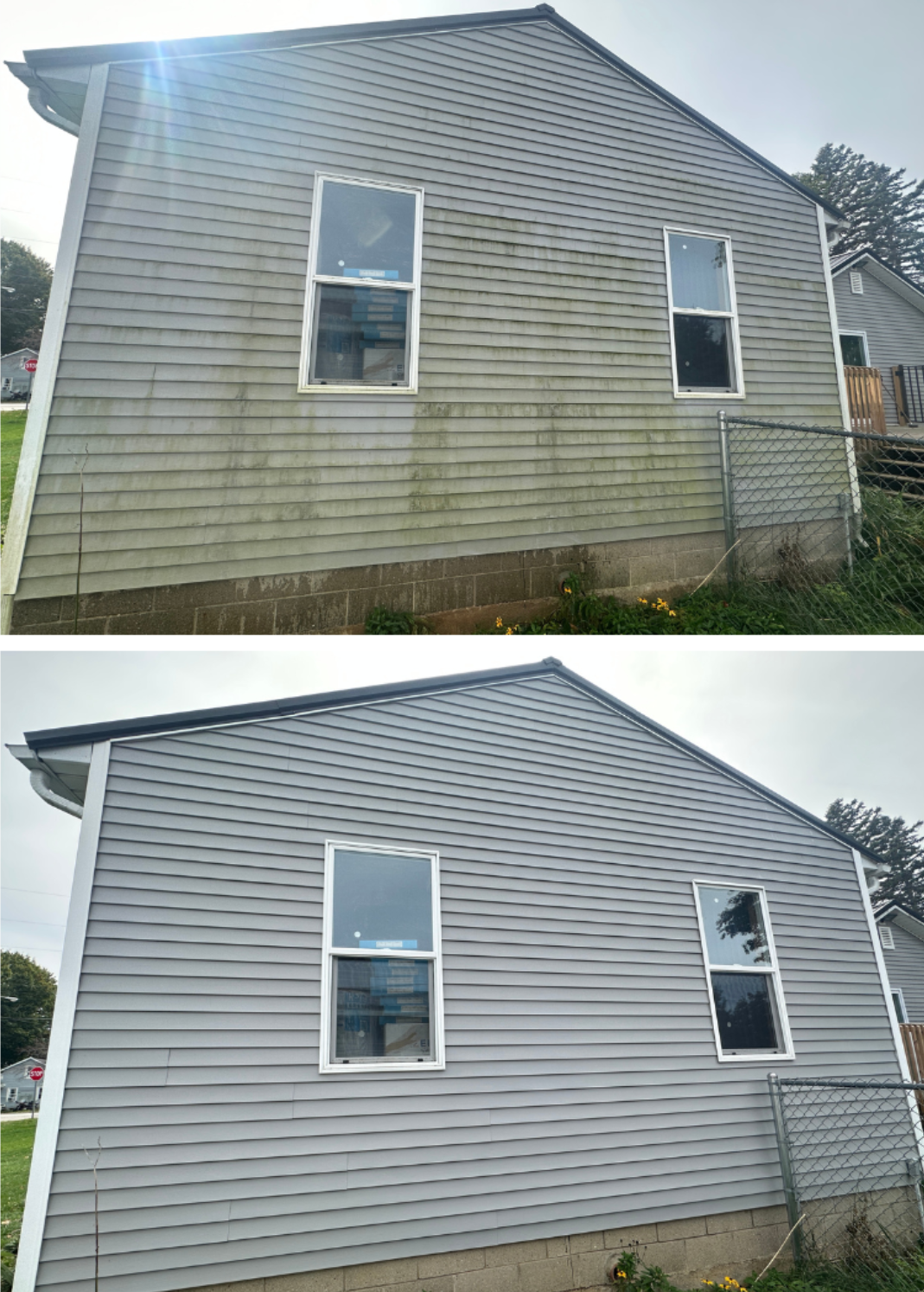 Professional house washing in the Greater Lansing area – safe soft wash for vinyl siding