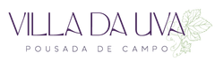 A logo for villa da uva pousada de campo