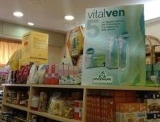 Esposizione prodotti di erboristeria