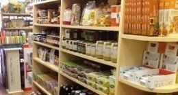 Esposizione prodotti di erboristeria