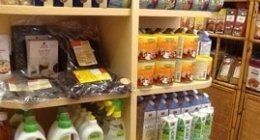 Esposizione prodotti di erboristeria