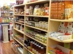 Esposizione prodotti di erboristeria