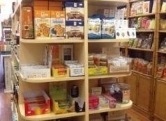 Esposizione prodotti di erboristeria