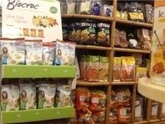 Esposizione prodotti di erboristeria