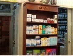 Esposizione prodotti di erboristeria