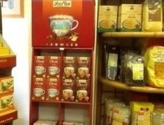 Esposizione prodotti di erboristeria