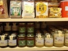 Esposizione prodotti di erboristeria