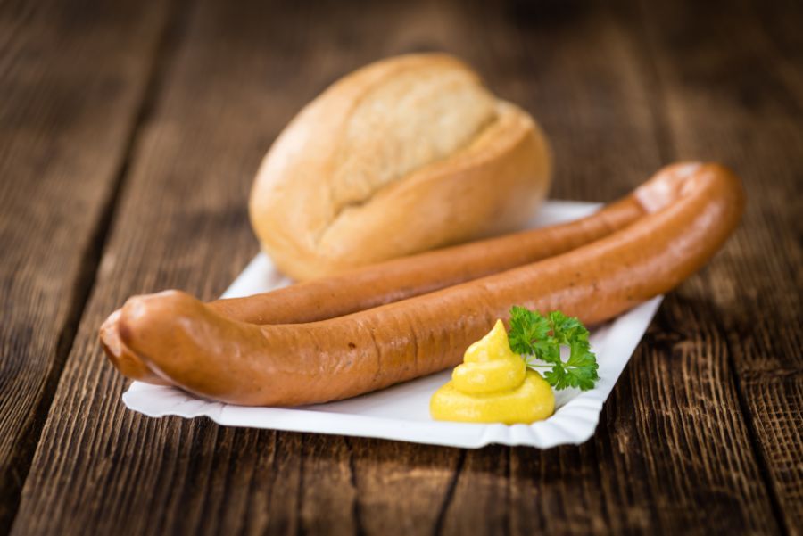 wurstel del ristorante self service