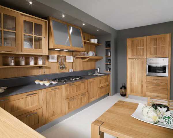 cucina in legno