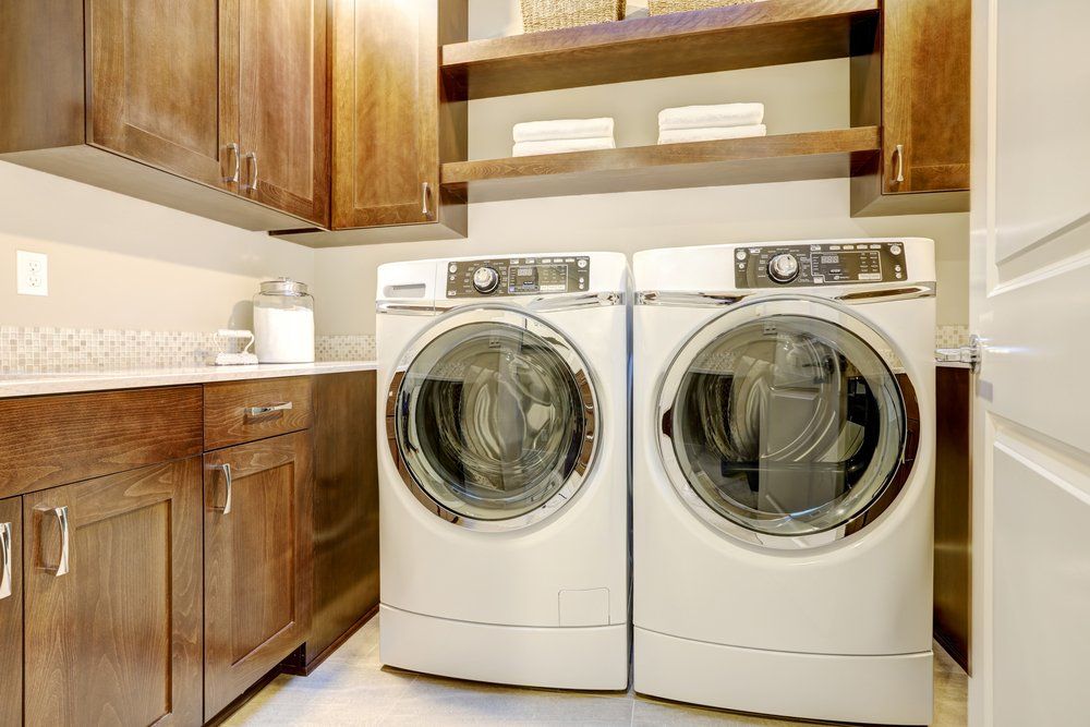 White Washer And White Dryer