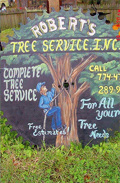 Signage — Tree Removal in Jacksonville, FL