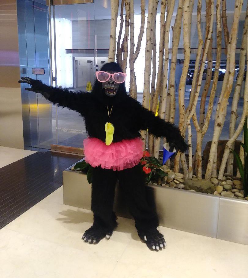 Black Gorilla Costume