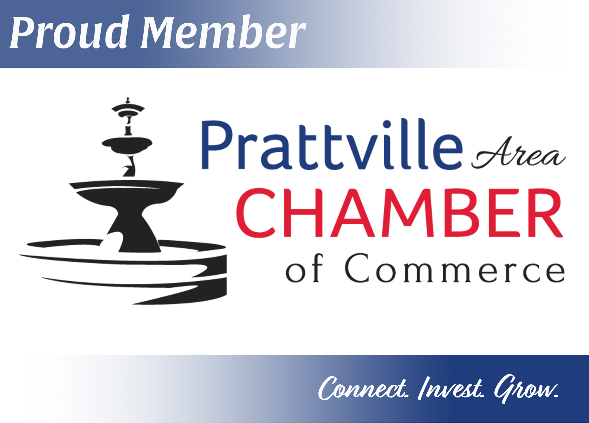 Proud Member Prattville Area Chamber of Commerce