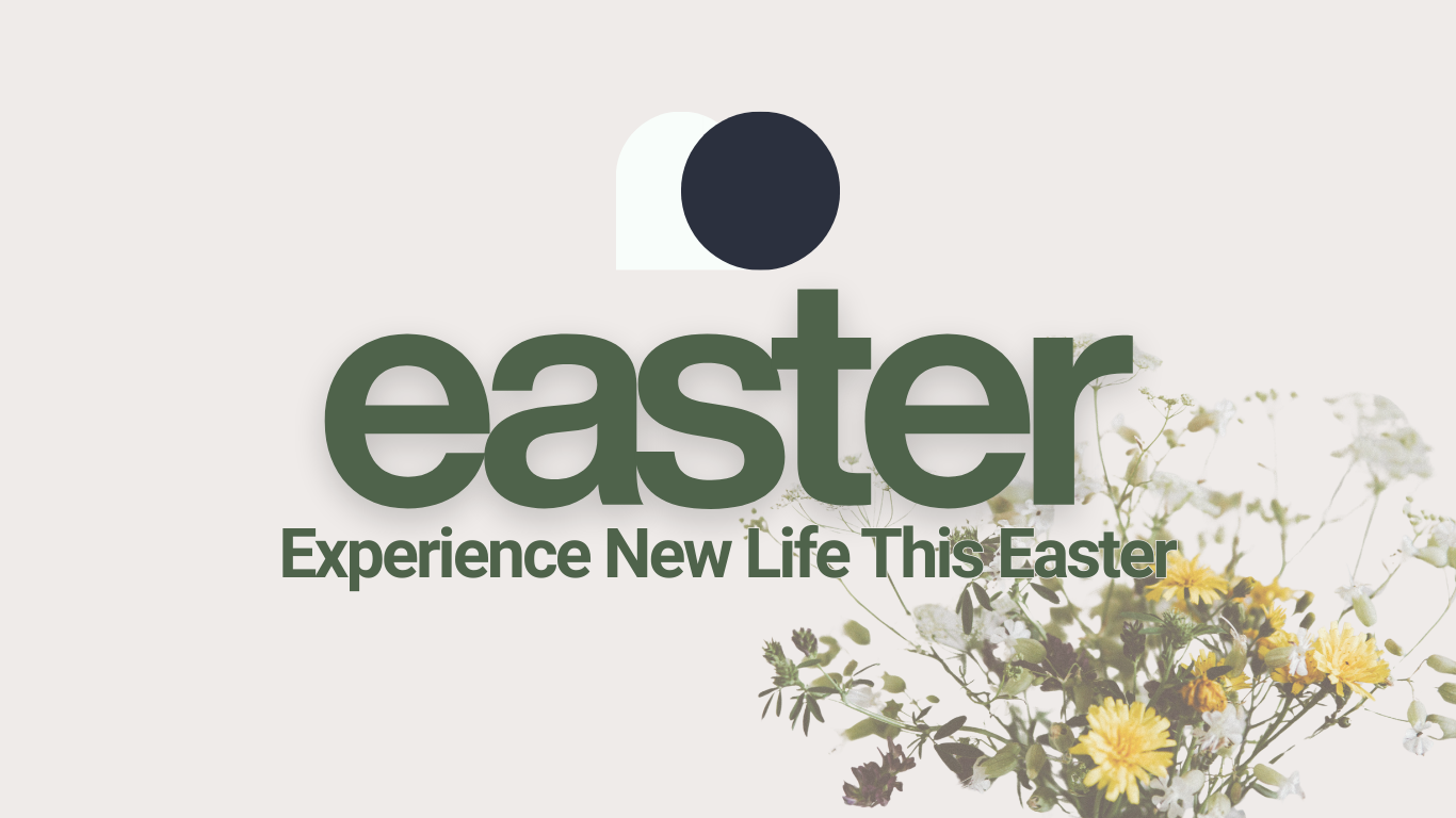 A minimalist graphic with the green text 