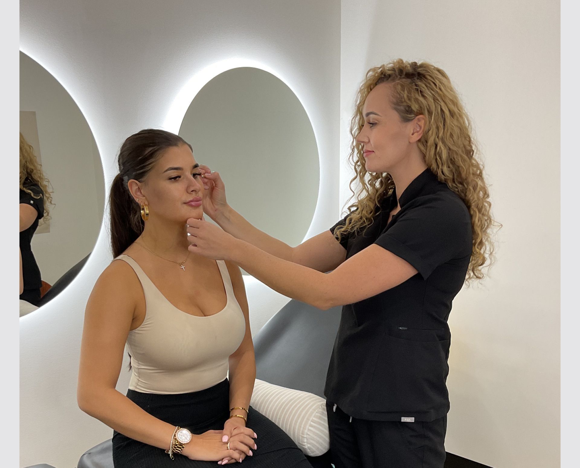 A Before and After Photo of a Woman's Lips — Nurose Aesthetics in Nundah, QLD