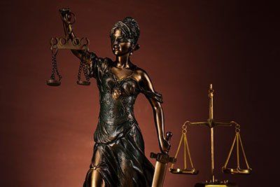 lady of justice figurine
