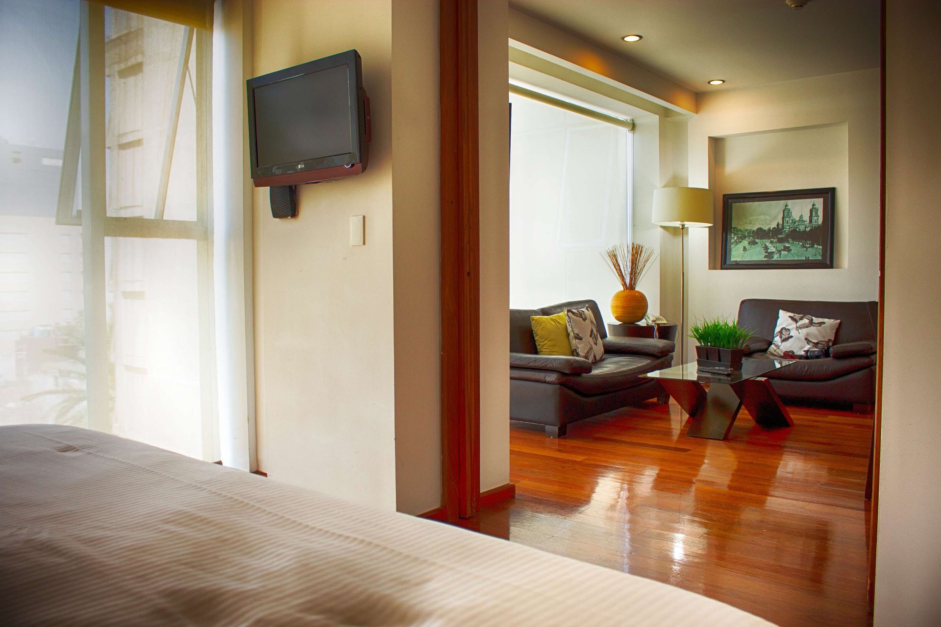 Foto cocina suites aura cdmx