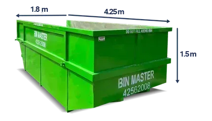 Bin Master 10m skip bin