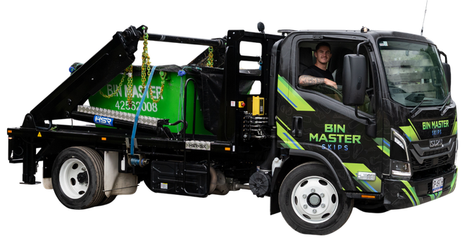 Bin Master Skip Bins truck
