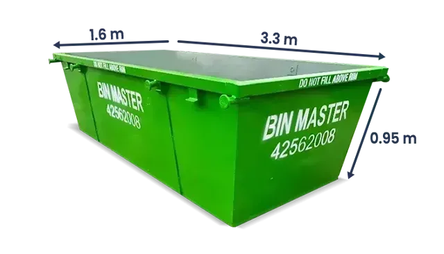 4m skip bin from Bin Master