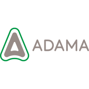 Das Logo von Adama ist ein Dreieck mit dem Buchstaben A darauf.