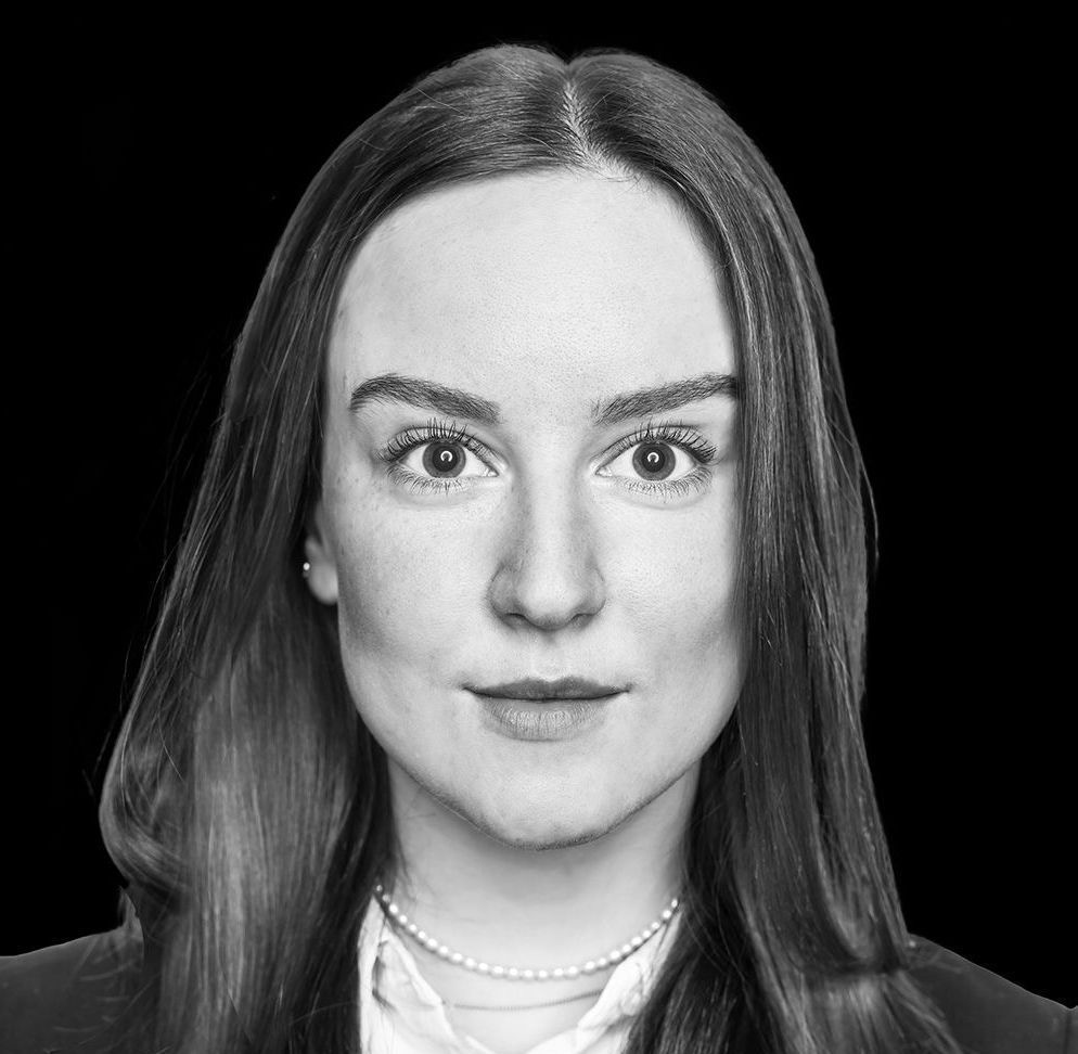 Schwarz-weiss Portrait von Liz Gutbrodt