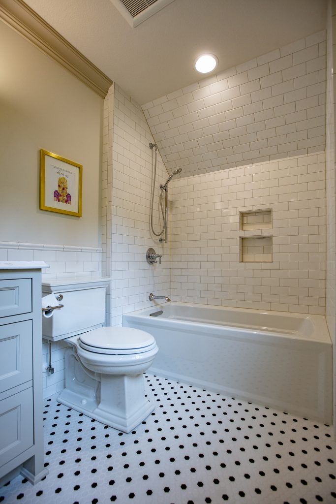 Consider upgrading your bathroom floors today with New Beginnings Construction.